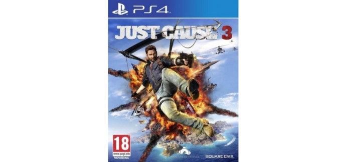 Auchan: [Précommande] Just Cause 3 sur PS4 ou Xbox One à 49,99€