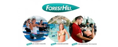 Groupon: 1 an d’accès illimité aux clubs Forest Hill dont l'Aquaboulevard dès 35€ / mois au lieu de 69€