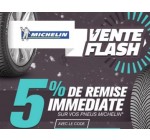 Allopneus: 5% de remise immédiate sur les pneus Michelin