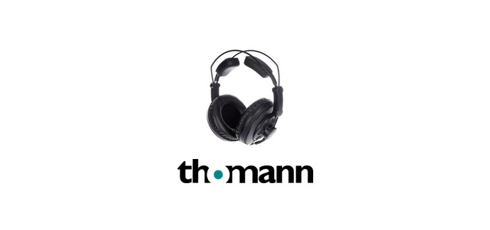 Thomann: Casque HiFi Studio et Gaming Superlux HD-668 B Semi-Ouvert à 29€