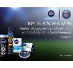 Amazon: - 30% sur Nivea Men et 60 lots de 2 places pour un match du PSG à gagner