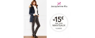 Jacqueline Riu: Jusqu'à 15€ de réduction sur les manteaux