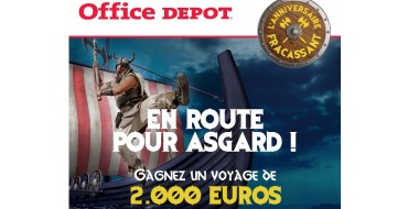 Office DEPOT: Un voyage de 2000€ à gagner