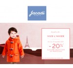 Jacadi: 20% de réduction sur une sélection de manteaux