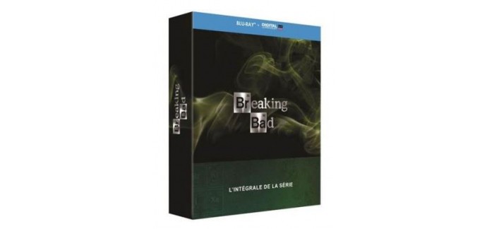 Amazon: Coffret bluray de l'intégral de la Série Breaking Bad à 45,99€