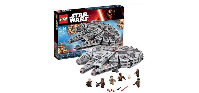 Cdiscount: [Meilleur Prix] LEGO Star Wars Millennium Falcon - 75105 à 113,32€