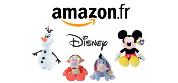 Amazon: Peluches Disney : 20% de remise immédiate