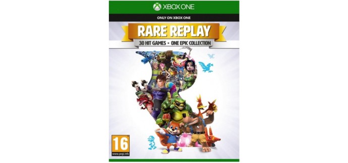 Amazon: Jeu Rare Replay sur Xbox One à 10,30€ en import UK