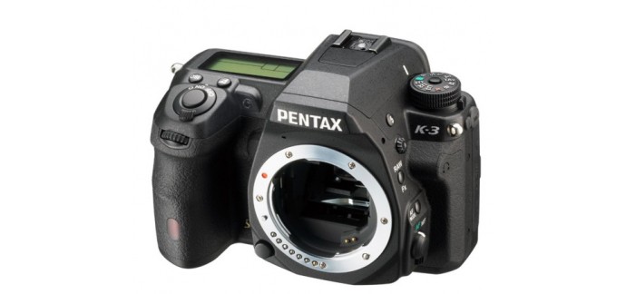Amazon: Appareil photo numérique Reflex Pentax K3 24 Mpix Ecran 3,2" - Boîtier nu à 599€