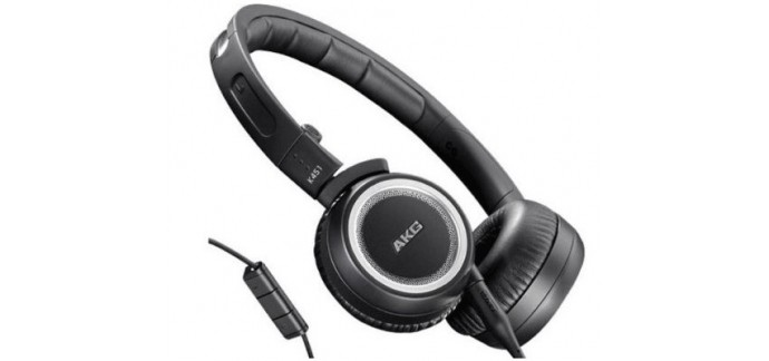 Amazon: Casque Audio Pliable AKG K451 avec commande du volume et micro intégrés à 39,90€