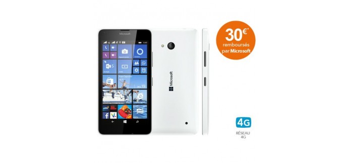 Rue du Commerce: Smartphone 5'' Microsoft Lumia 640 à 128.01€ (ODR 30€ ) 