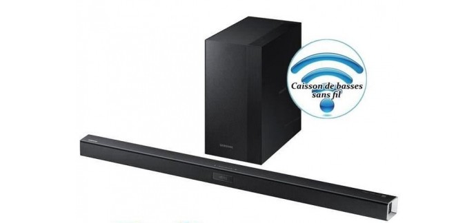 Cdiscount: Barre de son sans fil SAMSUNG HW-J450 300W Bluetooth à 149,97€ (30€ via ODR)