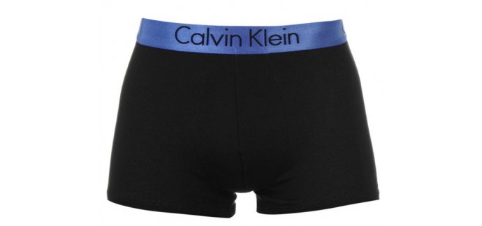 Sportsdirect: Boxer Calvin Klein Noir et Bleu à 6,60€ 