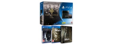 Amazon: Pack PS4 500Go + The Order 1886 + Fallout 4 + Steelbook + Dishonored à 385€