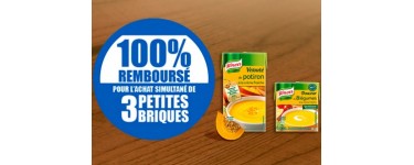 Knorr: 3 soupes Knorr 30cl ou 50cl 100% remboursées