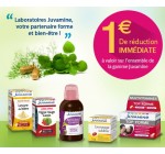 Juvamine: Bon de reduction de 1€ sur toute la gamme