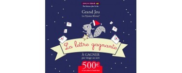 Sergent Major: Grand Jeu La Lettre Gagnante : 500€ en carte cadeau la Grand Récré à gagner