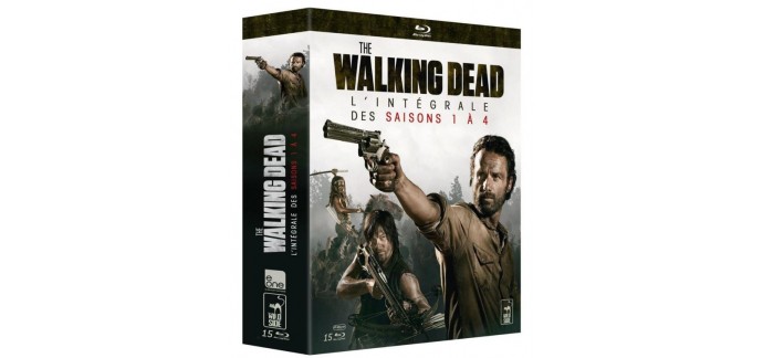 Amazon: The Walking Dead - L'intégrale des saisons 1 à 4 en Blu-ray à 43,99€