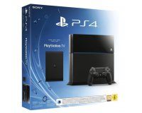 Amazon: Console PS4 500 Go Noire + Playstation TV + 3 jeux en téléchargement à 296,36€