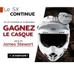 Motoblouz: Un casque signé par James Stewart à gagner