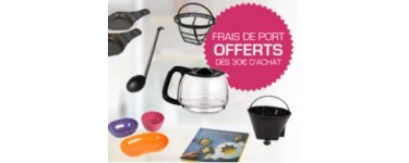Tefal: Les frais de port offerts dès 30€ d'achat sur la boutique accessoires