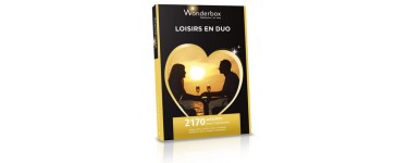 Amazon: Coffret cadeau WONDERBOX- Loisirs en Duo à 39,90€ au lieu de 49,90€