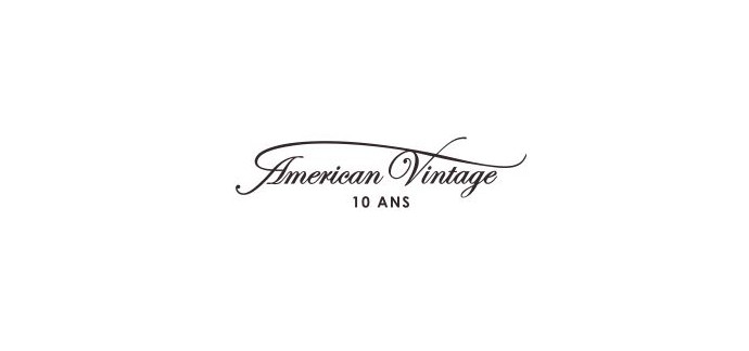 American Vintage: - 10% sur votre 1ère commande en vous inscrivant à la newsletter