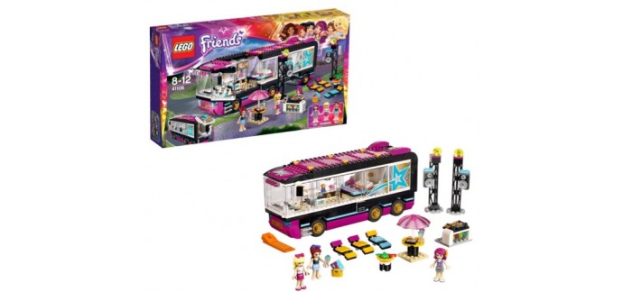 Amazon: Jouet Lego Friends Tournée en Bus (A1504676) à 49,90€ 