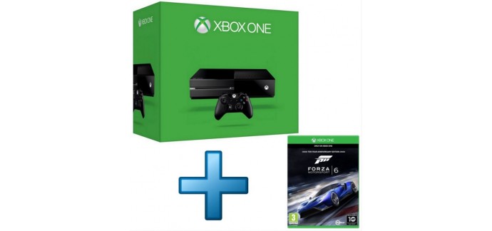 TopAchat: Console Xbox One + Forza Motorsport 6 à 299,90€