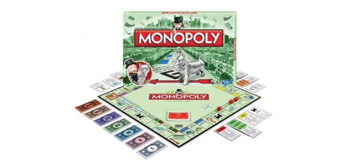 ToysRUs: Jeu de société Monopoly Classique à 11,50€ (via ODR de - 50%)