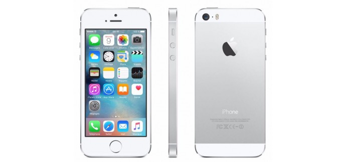 Cdiscount: iPhone 5S 16 Go couleur argent à 348€