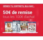 Fnac: 50€ de remise sur tous les 100€ d'achat sur une sélection de DVD et Blu-ray