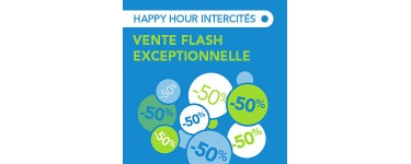 SNCF Connect: - 50% sur vos voyages Intercités de ce WE