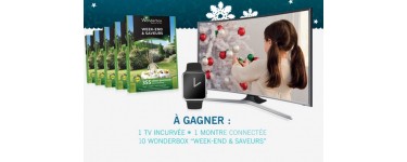 LIDL: 1 TV incurvée, 1 montre connectée et 10 Wonderbox Week-end & Saveurs à gagner