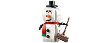 Petit Bateau: Un bonhomme de neige LEGO offert dès 39€ d'achat