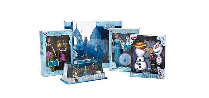 shopDisney: Ensemble de jouets La Reine des Neiges à 100€ au lieu de 174,50€