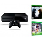 Micromania: Pack Xbox One 500 Go + Fifa 16 + Halo 5 pour 299€