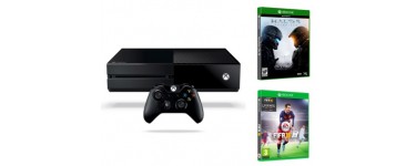 Micromania: Pack Xbox One 500 Go + Fifa 16 + Halo 5 pour 299€