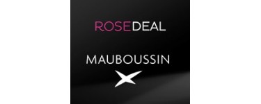 Veepee: Payez 100€ le bon d'achat Mauboussin de 300€ valable dès 750€ d'achat