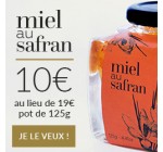 Evoleum: Pot de miel au Safran à 10€ au lieu de 19€