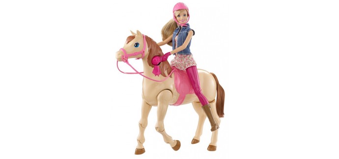 Amazon: Barbie Hop à cheval à 43,69€