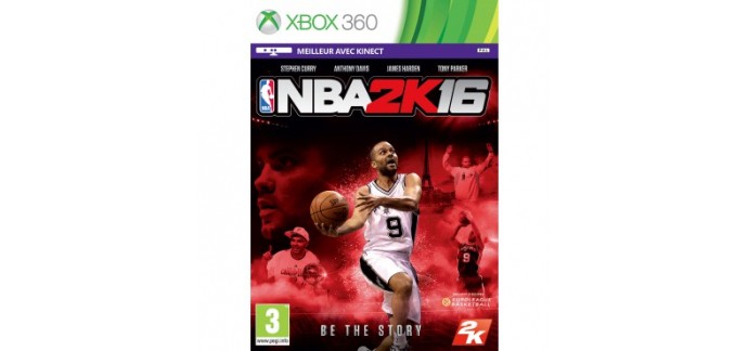 Micromania: NBA 2K16 sur Xbox 360 à 29,99€ au lieu de 49,99€