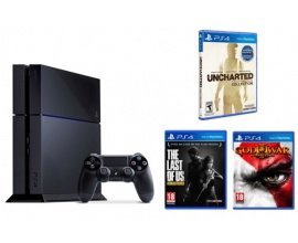 Micromania: PS4 1 To + God of War 3 + The Last Of Us + Uncharted Collection pour 399,99€