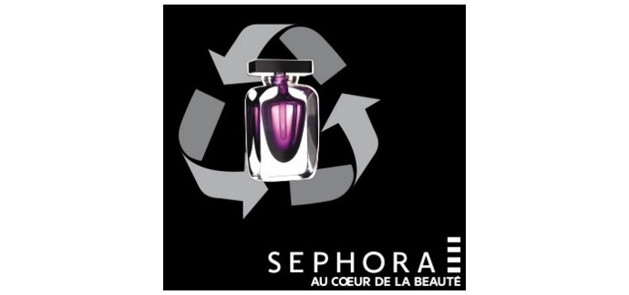 Sephora: Rapportez votre flacon de parfum vide, Sephora le recycle et vous offre - 20%