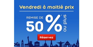Hotels.com: Jusqu'à -60% sur une sélection d'Hôtels