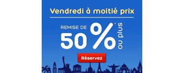 Hotels.com: Jusqu'à -60% sur une sélection d'Hôtels