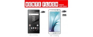 SFR: Vente flash sur le Sony Xperia Z5 et sur le Galaxy S6
