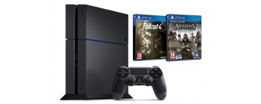 Amazon: Pack PS4 500 Go + Assassin's Creed : Syndicate + Fallout 4 à 329€