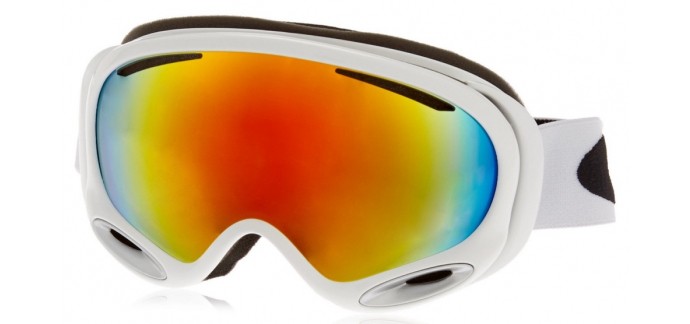 Amazon: Masque de ski/snowboard Oakley A-Frame 2.0 Polished White/Fire Irid à 74,99€