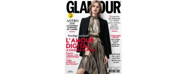 Kiosque FAE: Abonnement 2 ans (24 numéros) au magazine Glamour à 9€ au lieu de 43,20€